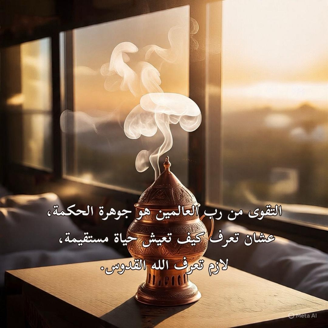 عشان تعيش حياة مستقيمة… اعرف الله القدوس